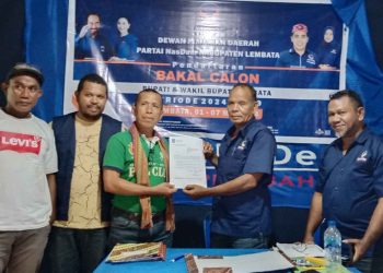 Politisi Senior Turun Gunung, Siap Bertarung Jadi Cabup, Nasir Laode Daftar di PKB dan NasDem Lembata