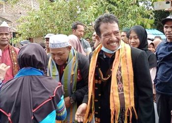 Kedatangan Kontingen MTQ Nagekeo Disambut Dengan Tarian Cakalele