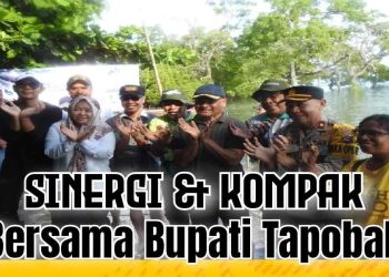 “Tanam Hari ini Besok Hilang, ” Ungkap Bupati Tapobali Usai Tanam Mangrove dan Malapari