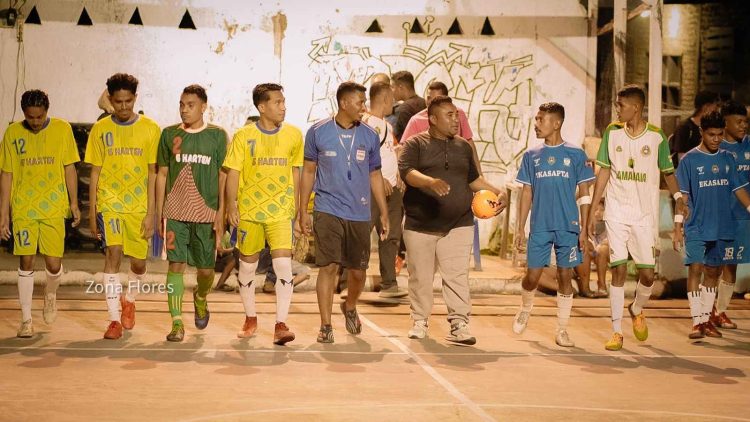 Plt Lurah Ekasapta Buka Kegiatan Futsal Sambut HUT RI Ke – 79, 30 Club ikut Partisipasi