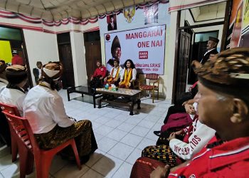 Susuri Jalan Terjal & Berlubang, Ansy Lema Menyapa Masyarakat di Wilayah Utara Manggarai