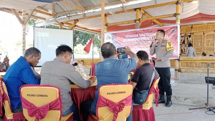 Kapolres Lembata Sikapi TEGAS Bongkar Siapa Pemilik Akun Palsu ATP Sampai Ke Polda NTT dan Mabes Polri