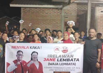 Relawan Wajah Lembata, Gelorakan Kemenangan Ansy-Jane, 7 Program Strategis melekat di Masyarakat NTT