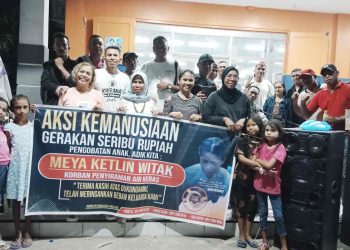 Musisi Lembata dan Lintas Komunitas Gelar Aksi Donasi untuk Meiya Witak, Ina Kami ada untukmu