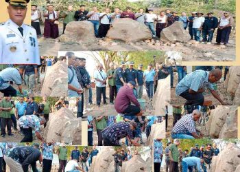 Peletakan Batu Pertama Rumah Situs 7 Maret 1954, Pj Bupati Tapo Bali: Ada 3 Batu Berikan Nilai Peradaban