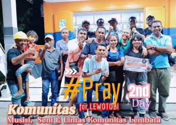 Musisi dan Komunitas Lembata Gelar Aksi Kemanusiaan For Korban Bencana Erupsi Gunung Lewotobi Flotim