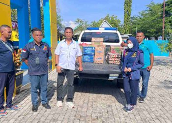 KUPP Kelas III Lewoleba dan Rekanan Salurkan Bantuan untuk Warga Terdampak Erupsi Lewotobi Flotim