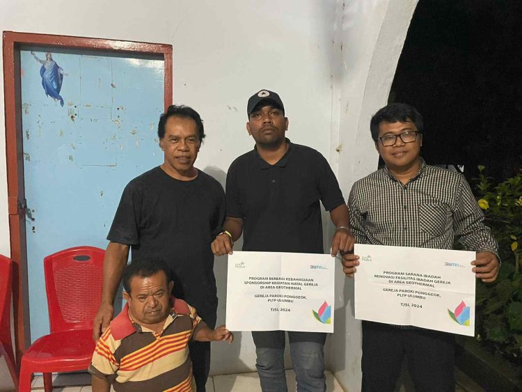 PLN Peduli Dukung Pengembangan Rumah Ibadah di Lingkungan PLTP: Harmoni yang Terus Terjaga