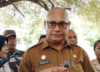 Setda Tapo Bali Tinjau Program Makan Bergizi Gratis Perdana Di Sekolah, Tidak Ada Sendok dan Air Minum