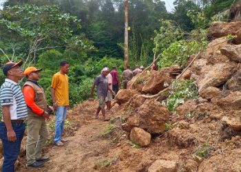 Wakil Bupati Nasir Laode Respon Cepat Tangani Longsor & Perbaiki Jalan 