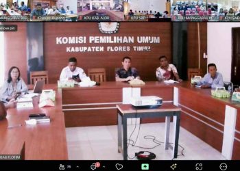 KPU Provinsi NTT Gelar Latihan Jurnalistik, 22 Kota Se-NTT Ikut di Lantai 2 KPU Flotim