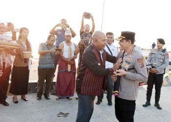 Bupati Lembata Sambut Hangat Kedatangan Kapolres Wahyudi