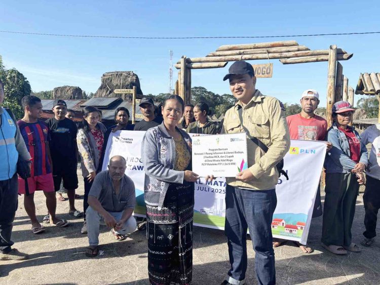 Jelang Festival Wolobobo, PLN Gercep Realisasi Program Penataan dan Pengelolaan Desa Adat Wogo sekitar PLTP Mataloko