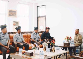 Pererat Sinergi, Kalapas Kelas III Lembata Temui Wabup Nasir