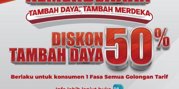 PLN Hadirkan Diskon Tambah Daya 50% Sambut HUT RI Ke – 80