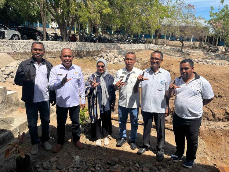 Wabup Nasir Letakkan Batu Pertama BLK Otomotif, Langkah Strategis Tingkatkan SDM Lembata