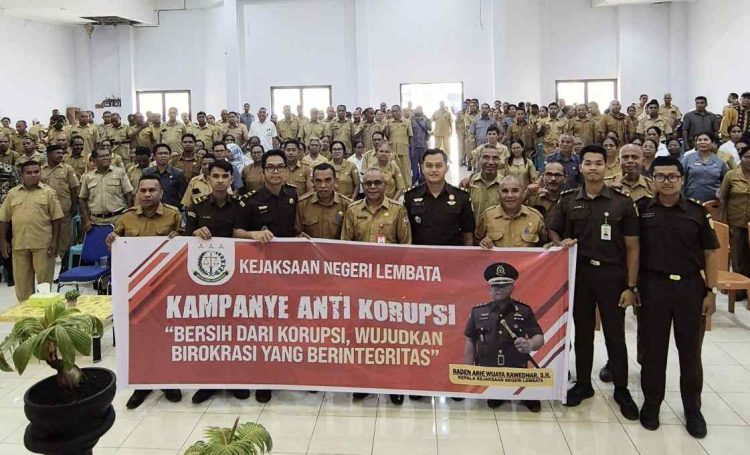 Kejari Lembata Tegas Kampanye Edukatif Komitmen Anti Korupsi