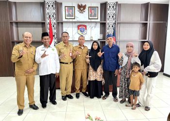 Wabup Nasir Resmi Lepas Isna Ramadani Menuju STQH Tingkat Nasional di Kendari