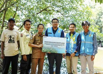 PLN Teguhkan Komitmen Lingkungan: Penanaman 7.000 Mangrove di Desa Padak Guar (Opsi 1)