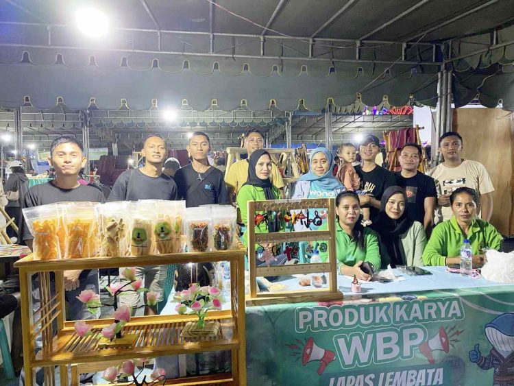 Kerajinan Lapas Kelas III Lembata Warnai Festival Lamaholot NTT dalam Kharisma Event Nasional