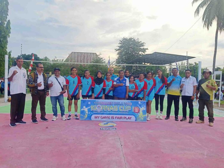 Peringati HGN ke-80, Bupati Lembata Buka Turnamen Igornas Cap I, Saling Balas di Laga Pembuka!