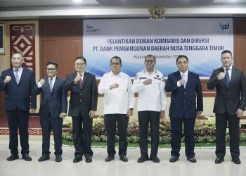 Gubernur Melki Lantik Direksi dan Komisaris Bank NTT, Bupati Lembata Ingatkan Skema Pembiayaan Mudah Diakses UMKM Lokal