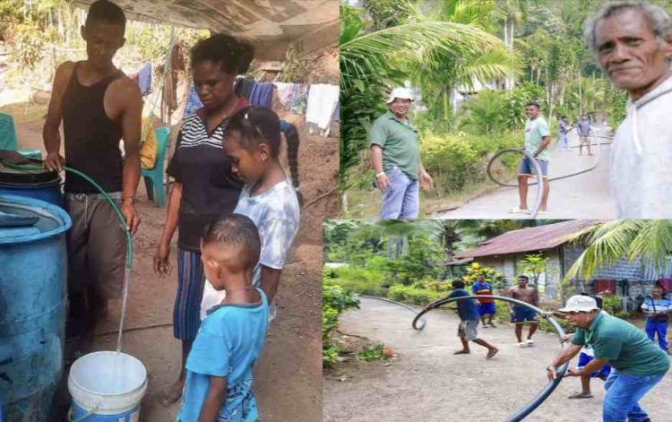 Dari Krisis ke Kemandirian: PLN dan Yayasan Papha Salurkan Air Bersih Tiga Dusun di Desa Nubahaeraka