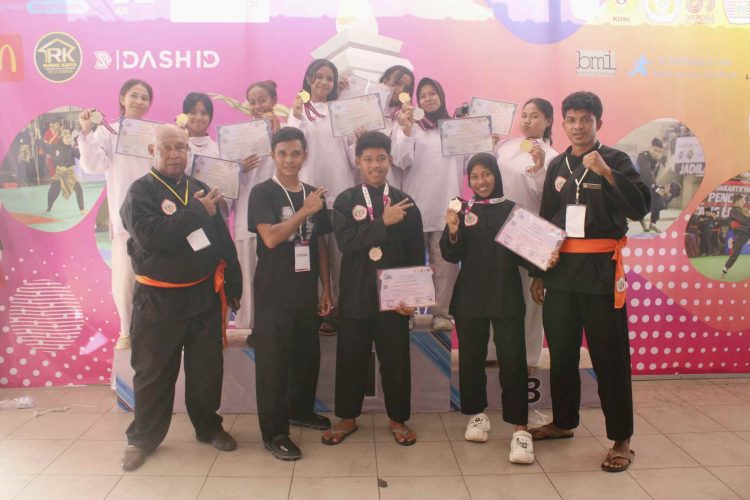 Atlet Pencak Silat Asal Flotim Sabet 9 Medali Di GOR Ciracas Jakarta Timur, Atlet Terlantar, Koni Hanya Suport 5 Juta, Uang Habis Di Perjalanan