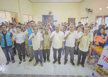 Gelar Simulasi Bencana, PLN UIP Nusra Perkuat Ketangguhan Warga Desa Tablolong dan Lifuleo