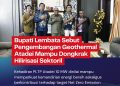 Bupati Lembata Sebut Pengembangan Geothermal Atadei Mampu Dongkrak Hilirisasi Sektoril