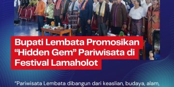 Bupati Lembata Promosikan “Hidden Gem” Pariwisata di Festival Lamaholot, Data Kunjungan Jadi Sorotan