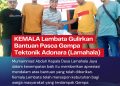 KEMALA Lembata Gulirkan Bantuan Pasca Gempa Tektonik Adonara di Kantor Desa Lamahala