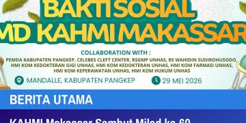 KAHMI Makassar Sambut Milad ke-60 dengan Baksos Besar dan Tabligh Akbar Das’ad Latif di Pangkep