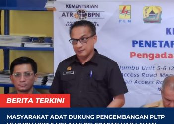 Masyarakat Adat Dukung Pengembangan PLTP Ulumbu Unit 5 Melalui Pelepasan Hak Lahan Akses Jalan