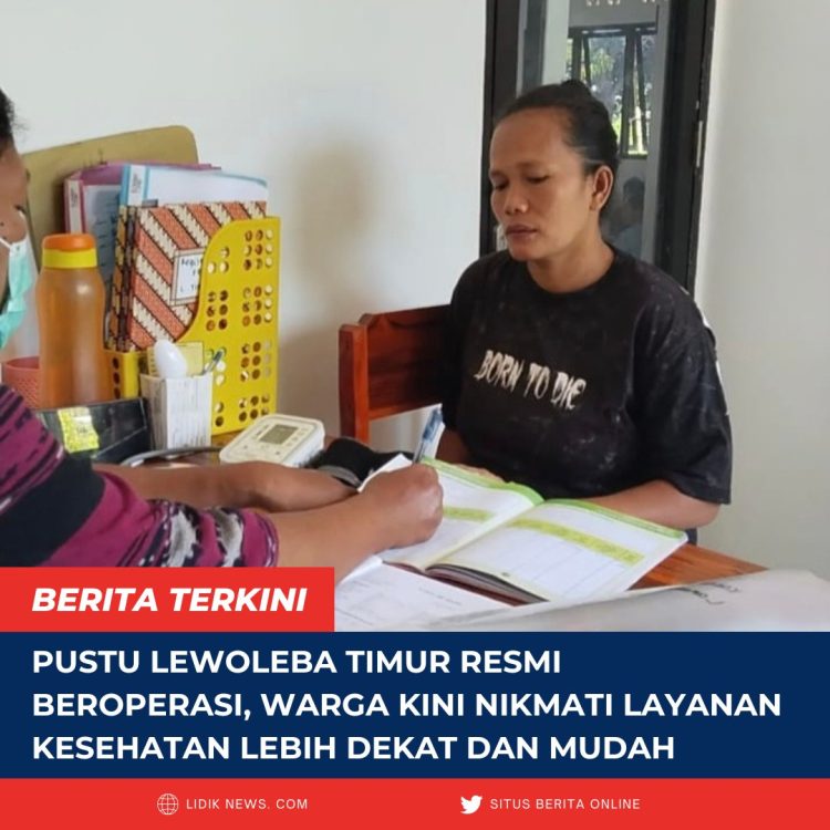 Pustu Lewoleba Timur Resmi Beroperasi, Warga Kini Nikmati Layanan Kesehatan Lebih Dekat dan Mudah
