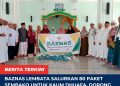 Baznas Lembata Salurkan 80 Paket Sembako untuk Kaum Dhuafa, Dorong Peningkatan Kesadaran Berzakat