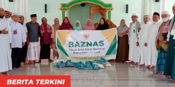 Baznas Lembata Salurkan 80 Paket Sembako untuk Kaum Dhuafa, Dorong Peningkatan Kesadaran Berzakat