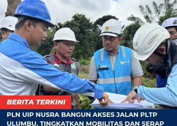 PLN UIP Nusra Bangun Akses Jalan PLTP Ulumbu, Tingkatkan Mobilitas dan Serap Tenaga Kerja Lokal