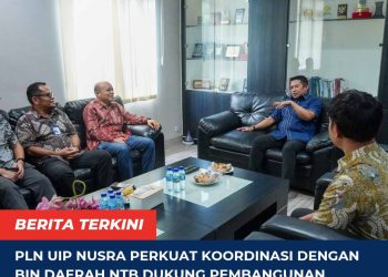 PLN UIP Nusra Perkuat Koordinasi dengan BIN Daerah NTB Dukung Pembangunan Ketenagalistrikan