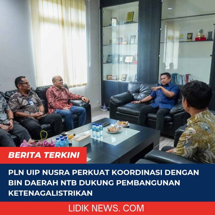 PLN UIP Nusra Perkuat Koordinasi dengan BIN Daerah NTB Dukung Pembangunan Ketenagalistrikan