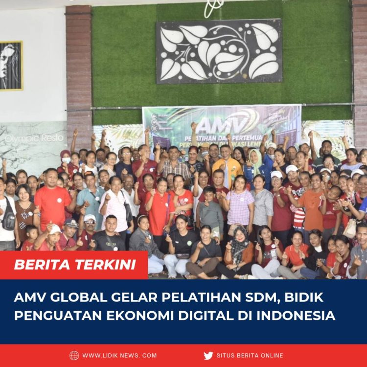 AMV Global Gelar Pelatihan SDM, Bidik Penguatan Ekonomi Digital di Indonesia