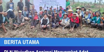 PLN Wujudkan Aspirasi Masyarakat Adat Melalui Program Agroforestry Hetero di Desa Wewo