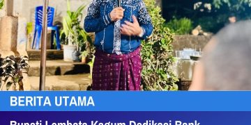 Bupati Lembata Kagum Dedikasi Bank Sampah: “Dari yang Kotor Lahir Kota yang Bersih”