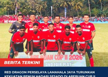 Red Dragon Perselaya Lamahala Jaya Turunkan Kekuatan Penuh Hadapi Sesado di Apebuan Cup II 2026, Duel Bergengsi Siap Mengguncang Adonara