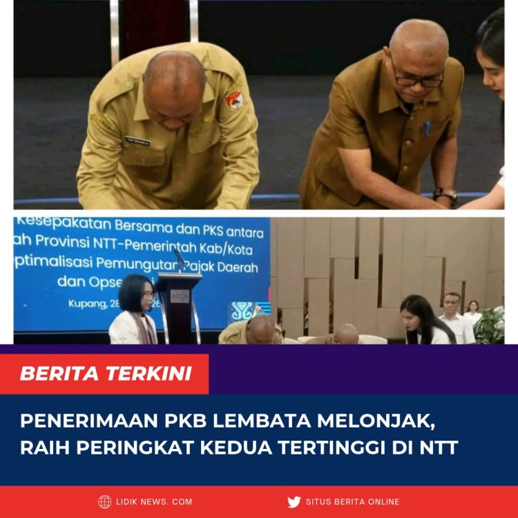 Penerimaan PKB Lembata Melonjak, Raih Peringkat Kedua Tertinggi di NTT