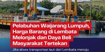 Pelabuhan Waijarang Lumpuh, Harga Barang di Lembata Melonjak dan Daya Beli Masyarakat Tertekan
