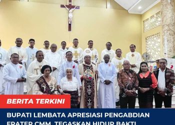 Bupati Lembata Apresiasi Pengabdian Frater CMM, Tegaskan Hidup Bakti Berperan Bangun Peradaban