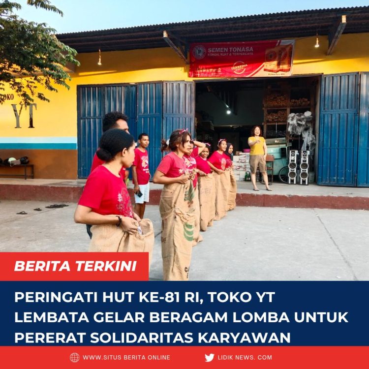 Peringati HUT ke-81 RI, Toko YT Lembata Gelar Beragam Lomba untuk Pererat Solidaritas Karyawan