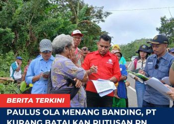 Paulus Ola Menang Banding, PT Kupang Batalkan Putusan PN Lembata