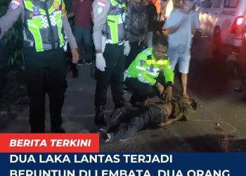 Dua Laka Lantas Terjadi Beruntun di Lembata, Dua Orang Meninggal Dunia
